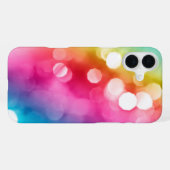 Abstrakter Glow iPhone 16 Plus Hülle (Rückseite (Horizontal))