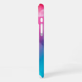 Abstrakter Glow iPhone 16 Plus Hülle (Linke Seite)