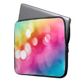 Abstrakter Glühschlauch Laptopschutzhülle (Vorderseite Links)