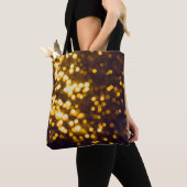 Abstrakter Goldbug mit schwarzem Hintergrund Tasche (Von Nahem)