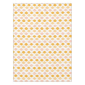 Abstrakter goldener ogee Musterhintergrund Tischdecke (Vorderseite)