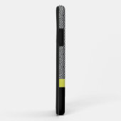 Abstrakter GoldiPhone 5 Schwarzweiss-Kasten Case-Mate iPhone Hülle (Hinten/Rechts)