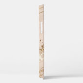 Abstrakter Goldmarmor mit Glitzer-Wellen Case-Mate iPhone Hülle (Rückseite / Rechts)