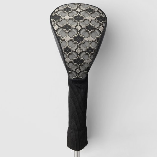Abstrakter Golf Head Cover Headcover (Vorderseite)