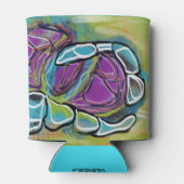 Abstrakter Golf Themed Dose Cooler Dosenkühler (Rückseite)