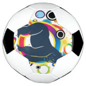 Abstrakter Gorilla Soccer Ball (Gedreht)