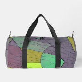 Abstrakter Gradient  Duffle Bag (Rückseite)