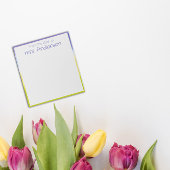 Abstrakter Gradientenlavender Notizblock