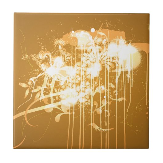 Abstrakter Graffiti Fliese (Vorderseite)