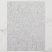 Abstrakter Graffiti-Flyer Flyer (Vorne)