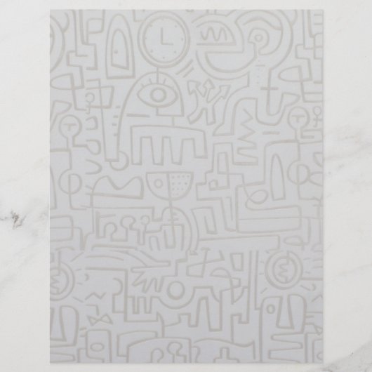 Abstrakter Graffiti-Flyer Flyer (Vorne)