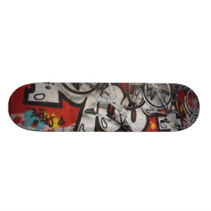 Abstrakter Graffiti - Skateboard