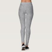 Abstrakter Grau-Hintergrund, modern und elegant Leggings (Rückseite)