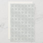 Abstrakter grauer Flusshintergrund Briefpapier (Vorne/Hinten)