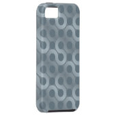 Abstrakter grauer Flusshintergrund Case-Mate iPhone Hülle (Rückseite/rechts)