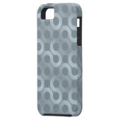 Abstrakter grauer Flusshintergrund Case-Mate iPhone Hülle (Rückseite Links)