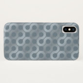 Abstrakter grauer Flusshintergrund Case-Mate iPhone Hülle (Rückseite (Horizontal))