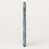 Abstrakter grauer Flusshintergrund Case-Mate iPhone Hülle (Hinten/Links)