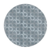 Abstrakter grauer Flusshintergrund Schneidebrett (Vorderseite)