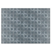 Abstrakter grauer Flusshintergrund Schneidebrett (Vorderseite)