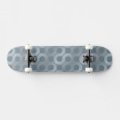 Abstrakter grauer Flusshintergrund Skateboard (Horizontal)