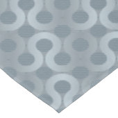 Abstrakter grauer Flusshintergrund Tischdecke (Schrägansicht)