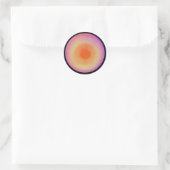 Abstrakter Groovy Sticker (Tasche)