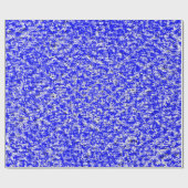 Abstrakter grunblau dunkelstuckfarbener Hintergrun Geschenkpapier (Flach)