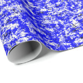 Abstrakter grunblau dunkelstuckfarbener Hintergrun Geschenkpapier (Rolleneckpunkt)