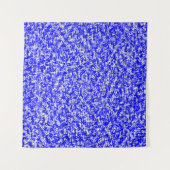 Abstrakter grunblau dunkelstuckfarbener Hintergrun Wandteppich (Vorderseite (Horizontal))