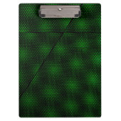 Abstrakter grüner Hintergrund Klemmbrett (Vorderseite)