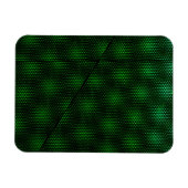 Abstrakter grüner Hintergrund Magnet (Horizontal)