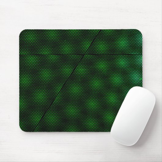 Abstrakter grüner Hintergrund Mousepad (Mit Mouse)