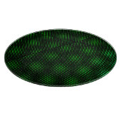 Abstrakter grüner Hintergrund Schneidebrett (Ecke)