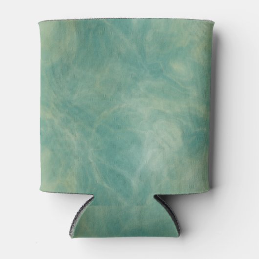 abstrakter grüner Marmor Dosenkühler (Vorderseite)