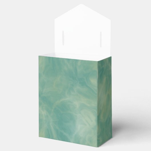 abstrakter grüner Marmor Geschenkschachtel (Geöffnet)