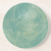abstrakter grüner Marmor Getränkeuntersetzer (Vorne)