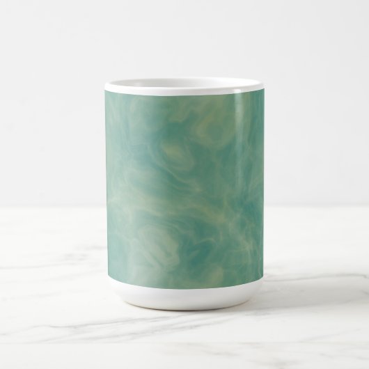 abstrakter grüner Marmor Kaffeetasse (Mittel)