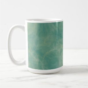 abstrakter grüner Marmor Kaffeetasse