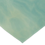 abstrakter grüner Marmor Kurzer Tischläufer (Ecke)