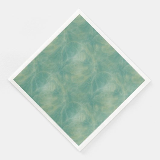 abstrakter grüner Marmor Serviette (Ecke)