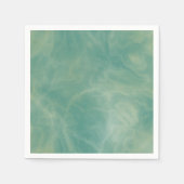 abstrakter grüner Marmor Serviette (Vorderseite)