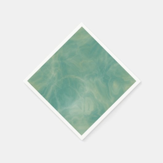 abstrakter grüner Marmor Serviette (Ecke)