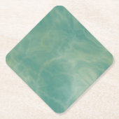abstrakter grüner Marmor Untersetzer (Vorderseite)