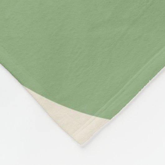 Abstrakter Grüner Streifen Moderner Frühling Somme Fleecedecke (Ecke)