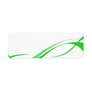 Abstrakter grüner Swoosh zeichnet Hintergrund