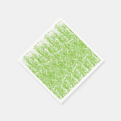 abstrakter, grüner und weißer Hintergrund Serviette (Ecke)