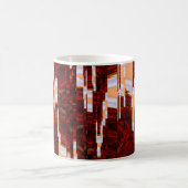abstrakter Grunge-Hintergrund mit glitzerndem Effe Kaffeetasse (Mittel)