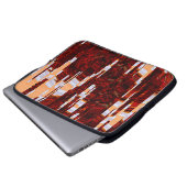 abstrakter Grunge-Hintergrund mit glitzerndem Effe Laptopschutzhülle (Vorne Knopf)