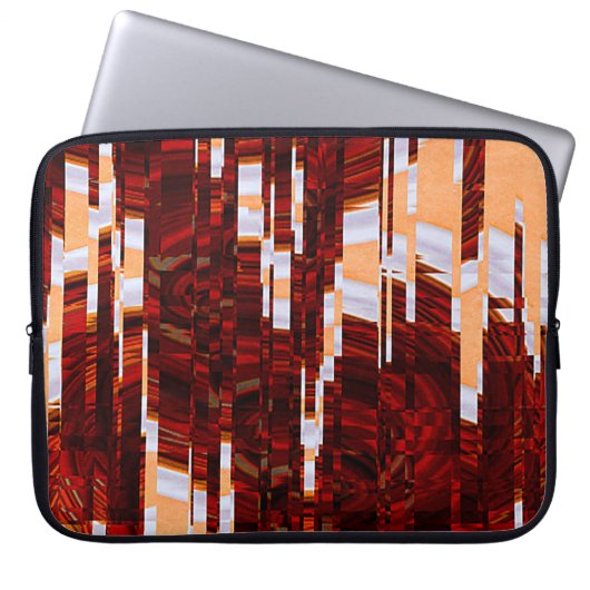 abstrakter Grunge-Hintergrund mit glitzerndem Effe Laptopschutzhülle (Vorderseite)
